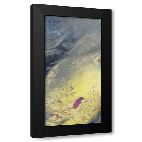 Space Yellow 2 Black Modern Wood Framed Art Print by Allen, Kimberly
