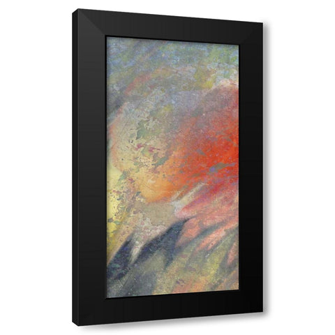 Space Yellow 3 Black Modern Wood Framed Art Print with Double Matting by Allen, Kimberly