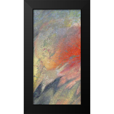 Space Yellow 3 Black Modern Wood Framed Art Print by Allen, Kimberly