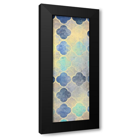 Indigo Panel B Black Modern Wood Framed Art Print by Allen, Kimberly
