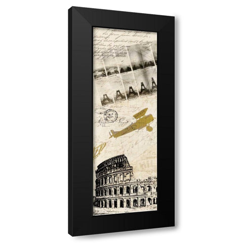 European Holiday 1 Black Modern Wood Framed Art Print with Double Matting by Allen, Kimberly