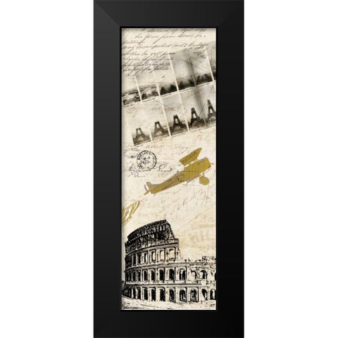 European Holiday 1 Black Modern Wood Framed Art Print by Allen, Kimberly