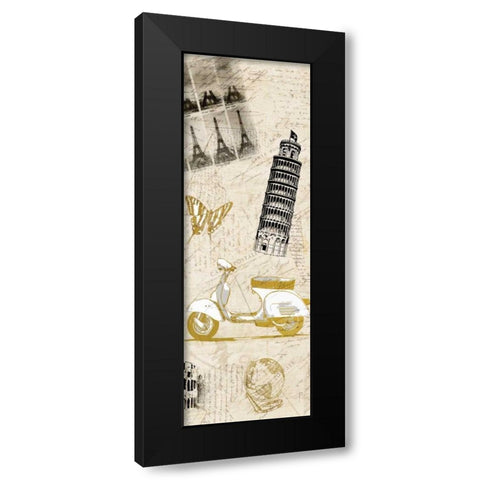 European Holiday 2 Black Modern Wood Framed Art Print by Allen, Kimberly
