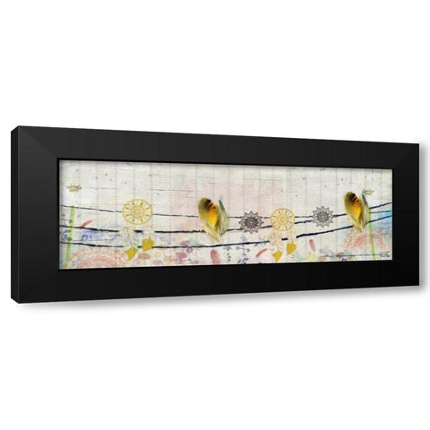 Boho Day Black Modern Wood Framed Art Print with Double Matting by Allen, Kimberly