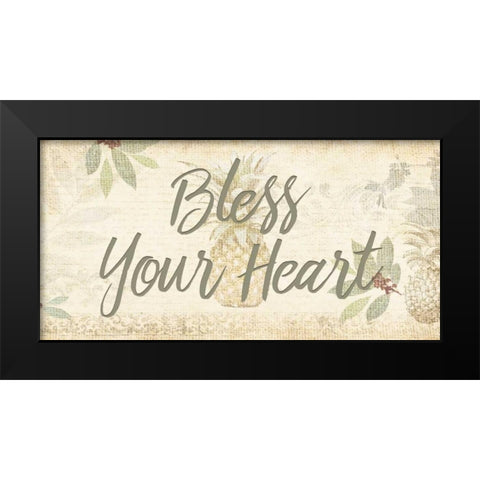 Southern Charm 1 Black Modern Wood Framed Art Print by Allen, Kimberly