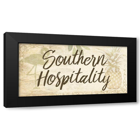Southern Charm 5 Black Modern Wood Framed Art Print by Allen, Kimberly