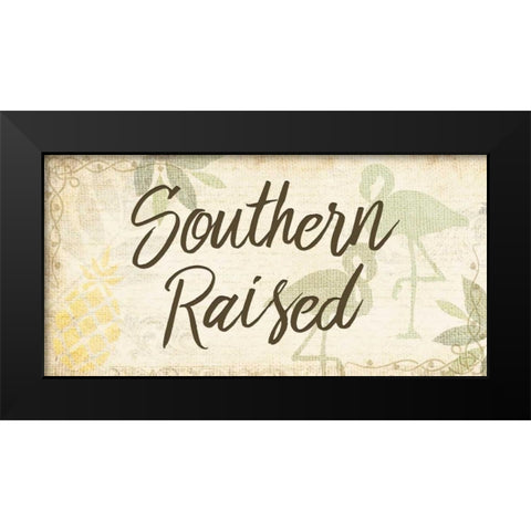 Southern Charm 6 Black Modern Wood Framed Art Print by Allen, Kimberly