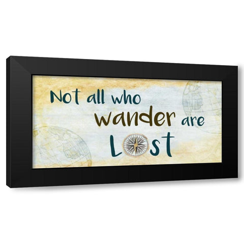 Wander 4 Black Modern Wood Framed Art Print by Allen, Kimberly