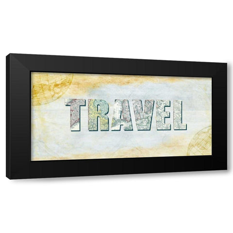 Wander 5 Black Modern Wood Framed Art Print by Allen, Kimberly