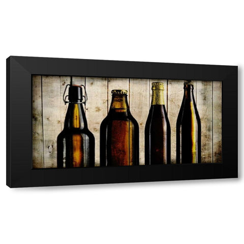 Man Cave 3 Black Modern Wood Framed Art Print by Allen, Kimberly