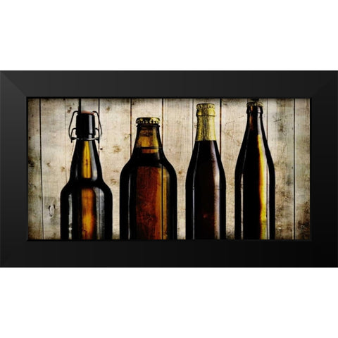 Man Cave 3 Black Modern Wood Framed Art Print by Allen, Kimberly