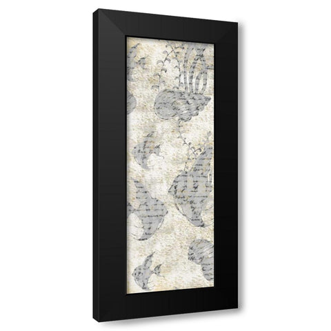 Sea Life Black Modern Wood Framed Art Print by Allen, Kimberly