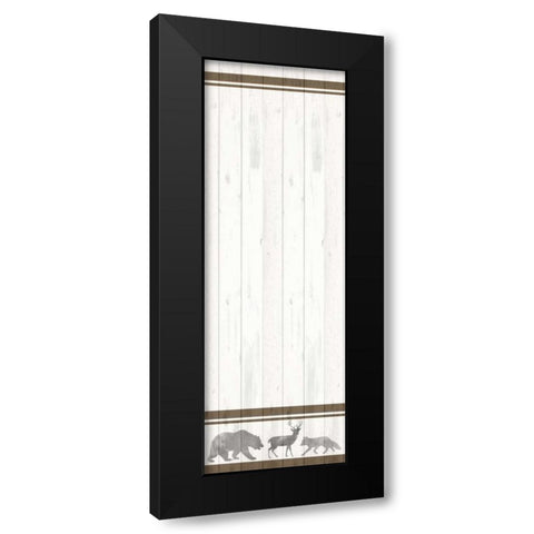 Into the Woods Black Modern Wood Framed Art Print with Double Matting by Allen, Kimberly