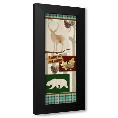 To The Lake Black Modern Wood Framed Art Print with Double Matting by Allen, Kimberly