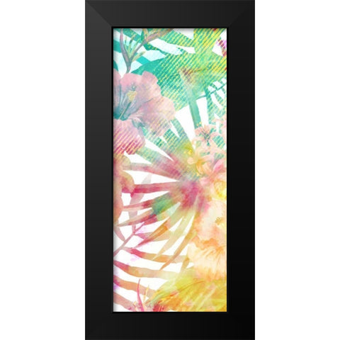 Tropical Brights 1 Black Modern Wood Framed Art Print by Allen, Kimberly
