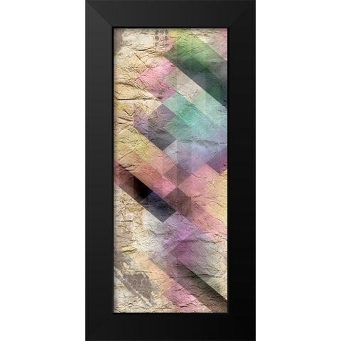 Color Code A Black Modern Wood Framed Art Print by Allen, Kimberly
