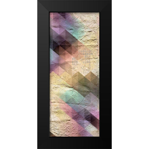 Color Code B Black Modern Wood Framed Art Print by Allen, Kimberly