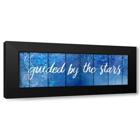 Guided by the Stars Black Modern Wood Framed Art Print by Allen, Kimberly