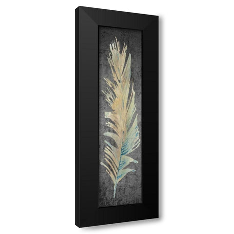 Feathered Love 3 Black Modern Wood Framed Art Print by Allen, Kimberly