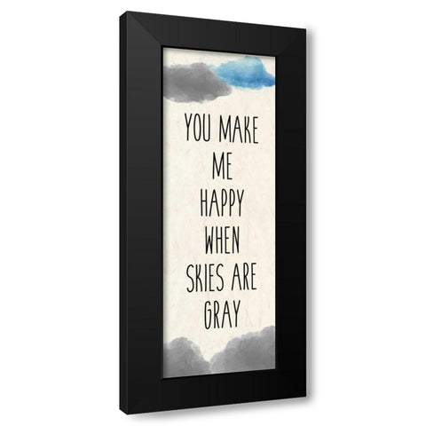 My Sunshine 2 Black Modern Wood Framed Art Print by Allen, Kimberly