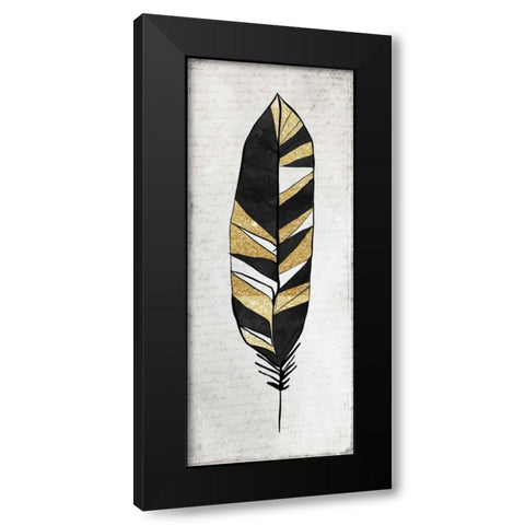 Feathered Griffin 1 Black Modern Wood Framed Art Print by Allen, Kimberly