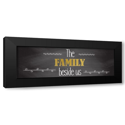 Bless 2 Black Modern Wood Framed Art Print by Kimberly, Allen