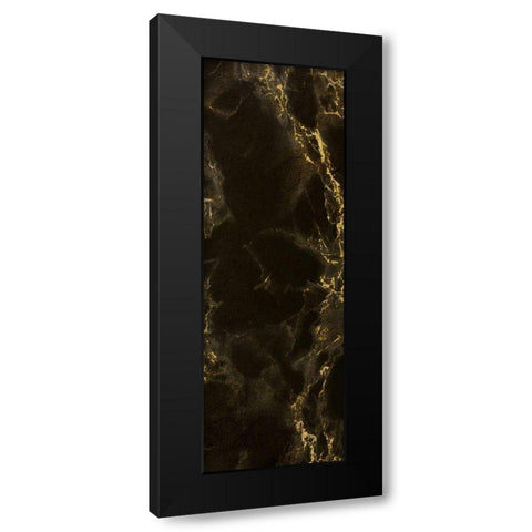 Black Gold 1 Black Modern Wood Framed Art Print by Kimberly, Allen