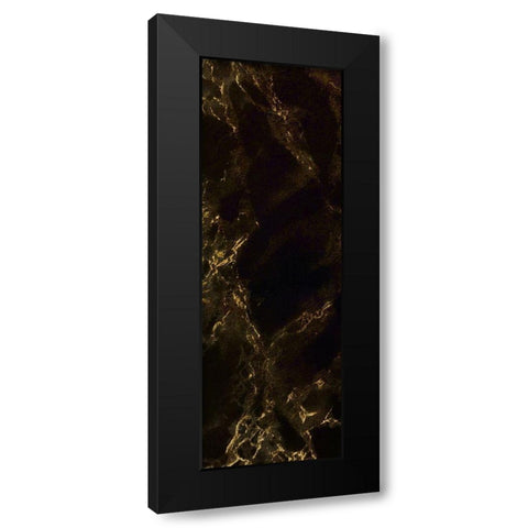 Black Gold 2 Black Modern Wood Framed Art Print with Double Matting by Kimberly, Allen