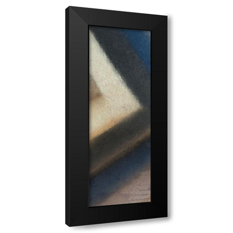 Colbalt Corner A Black Modern Wood Framed Art Print with Double Matting by Kimberly, Allen
