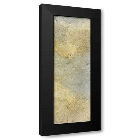 Golden Stream B Black Modern Wood Framed Art Print with Double Matting by Kimberly, Allen