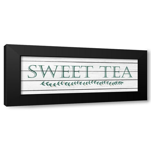 Sweet Tea Black Modern Wood Framed Art Print with Double Matting by Kimberly, Allen