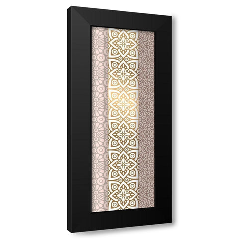 Ornamental A Black Modern Wood Framed Art Print with Double Matting by Kimberly, Allen