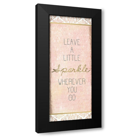 My First Love Panel Black Modern Wood Framed Art Print with Double Matting by Kimberly, Allen