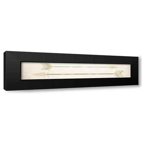 Pointing the Way Black Modern Wood Framed Art Print with Double Matting by Kimberly, Allen