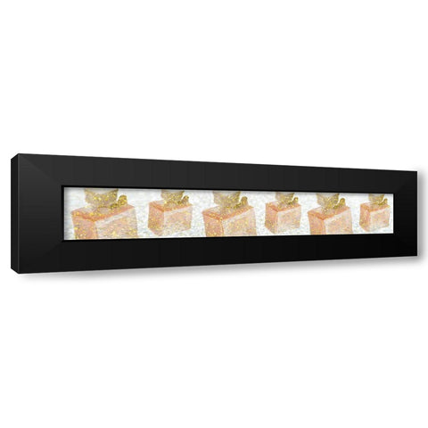 Sparkle Perfume Black Modern Wood Framed Art Print with Double Matting by Kimberly, Allen