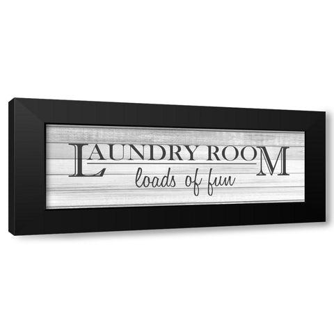 Loads of Fun Black Modern Wood Framed Art Print with Double Matting by Kimberly, Allen