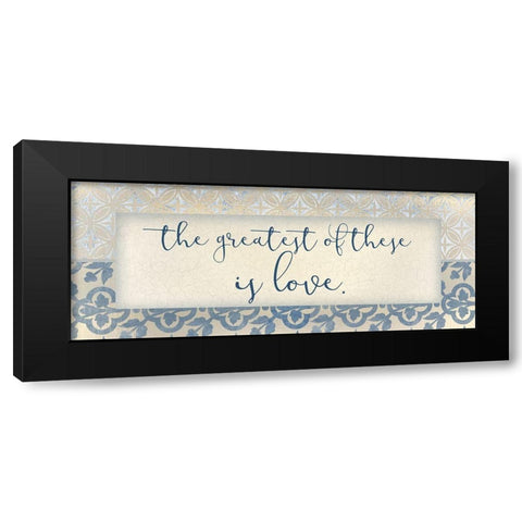 The Greatest 4 Black Modern Wood Framed Art Print by Kimberly, Allen