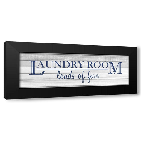 Loads of Fun v2 Black Modern Wood Framed Art Print by Kimberly, Allen