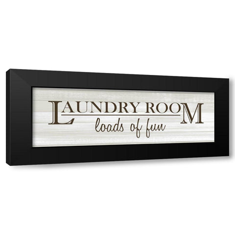 Loads of Fun v3 Black Modern Wood Framed Art Print with Double Matting by Kimberly, Allen