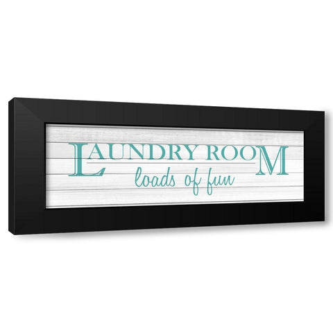 Loads of Fun v4 Black Modern Wood Framed Art Print by Kimberly, Allen