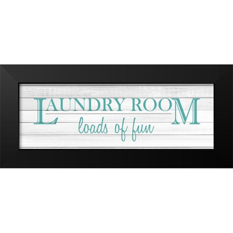 Loads of Fun v4 Black Modern Wood Framed Art Print by Kimberly, Allen