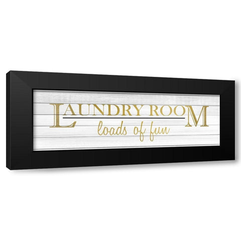 Loads of Fun v5 Black Modern Wood Framed Art Print by Kimberly, Allen