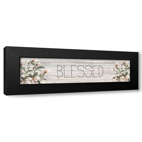 Cotton Days 9 Black Modern Wood Framed Art Print with Double Matting by Kimberly, Allen