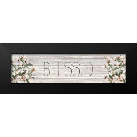 Cotton Days 9 Black Modern Wood Framed Art Print by Kimberly, Allen