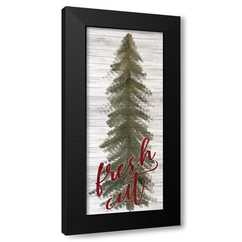 Farmhouse Christmas 9 Black Modern Wood Framed Art Print by Kimberly, Allen