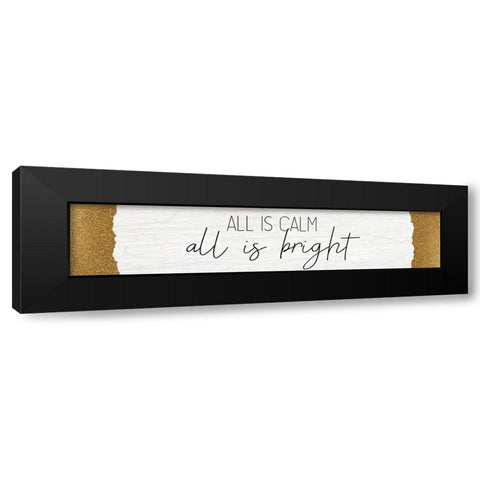 Christmas Luxe 7 Black Modern Wood Framed Art Print with Double Matting by Kimberly, Allen