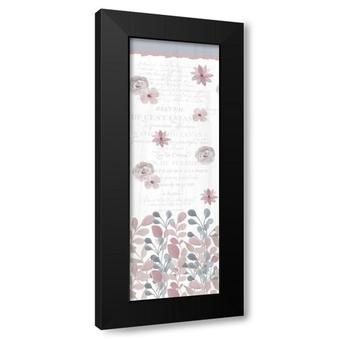 Wildflower Hope Black Modern Wood Framed Art Print by Kimberly, Allen