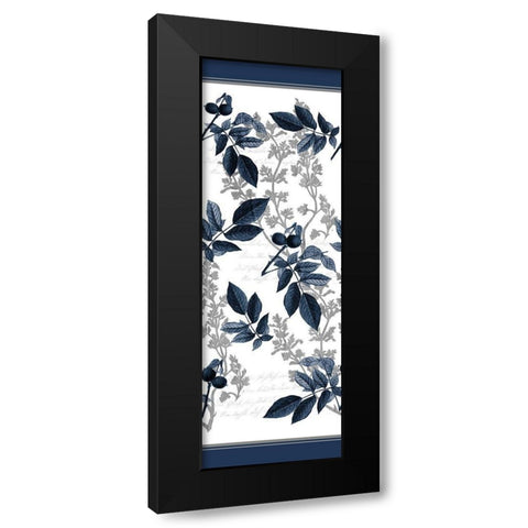 Branches Panel Black Modern Wood Framed Art Print with Double Matting by Kimberly, Allen