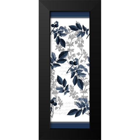 Branches Panel Black Modern Wood Framed Art Print by Kimberly, Allen