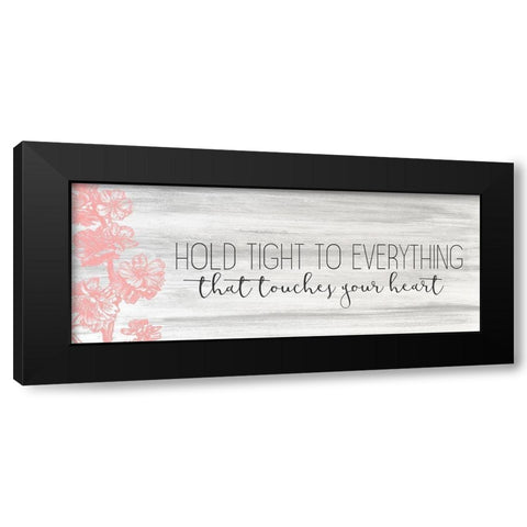 Hold Tight Black Modern Wood Framed Art Print with Double Matting by Kimberly, Allen